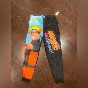 Shippuden Naruto Anime Manga Pajama Sleep Pants Men Medium NEW